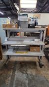 INDUSTRIAL MOBILE SHELVING UNIT