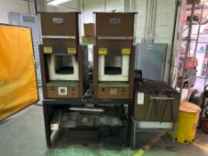(2) K.H. HUPPERT CO. HUPPCO 2304 ELECTRIC BOX FURNACES WITH STAND