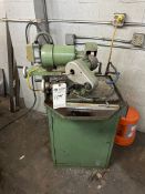 BRIERLEY ZB32 PRECISION DRILL & CUTTER GRINDER ON BASE CABINET