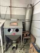 TRINCO MODEL 30 DRY BLAST CABINET WITH DUST COLLECTOR