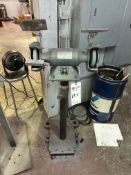 DAYTON 1/3 HP BENCH GRINDER ON PEDESTAL STAND, MODEL 4Z123F