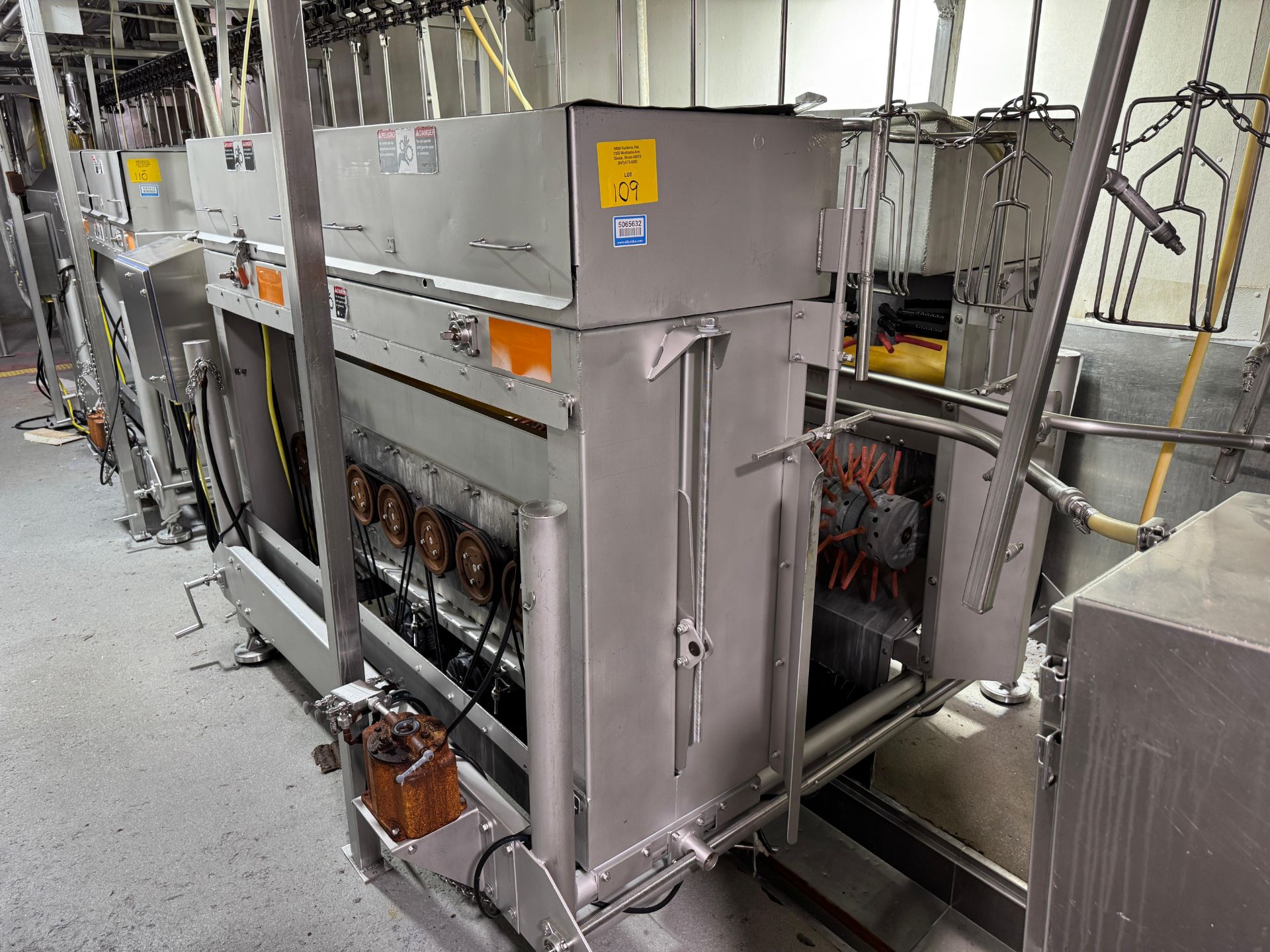 Prime Equipment Group counter rotating chicken picker plucking system ...