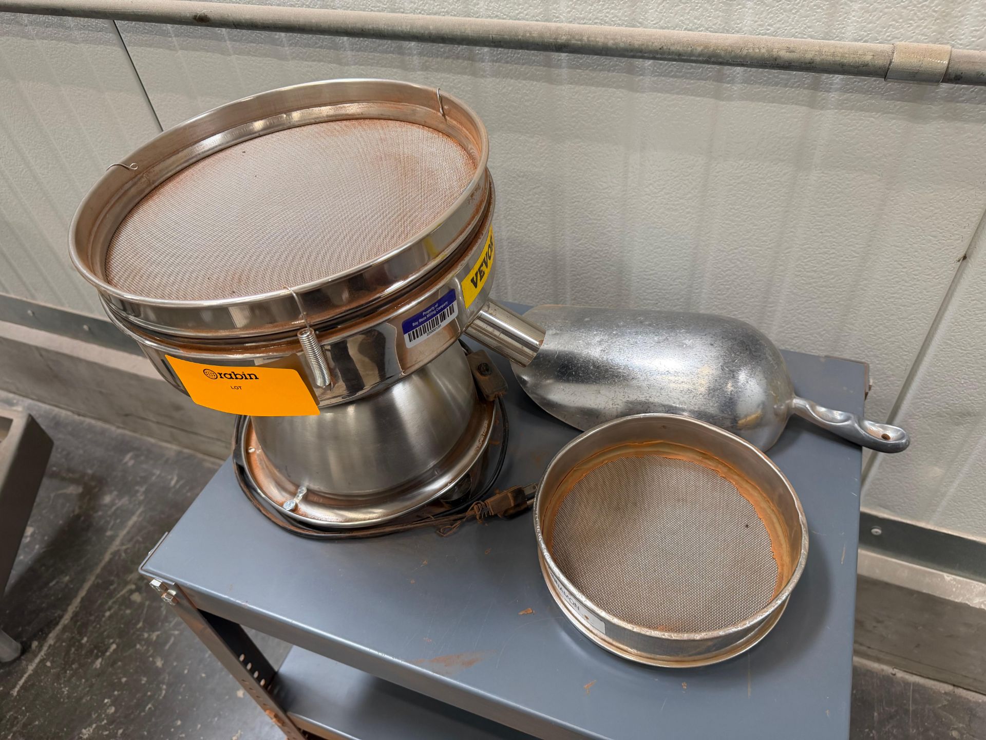 Vevor Table Top Sifter, mod ZSJ-30, s/n 231204-5159--1-0136, Stainless ...