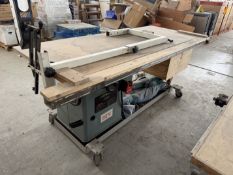 Cabinet table saw