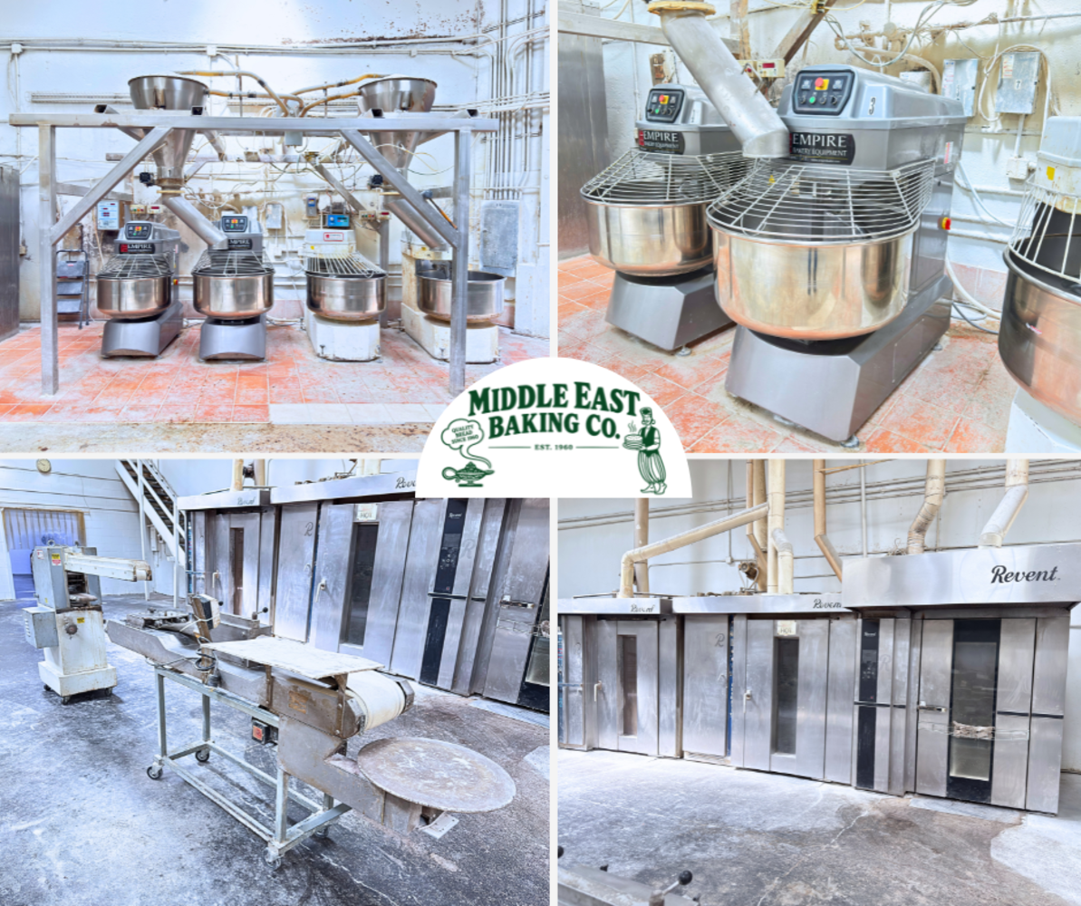 Commercial Bakery & Packaging Equipment Assets