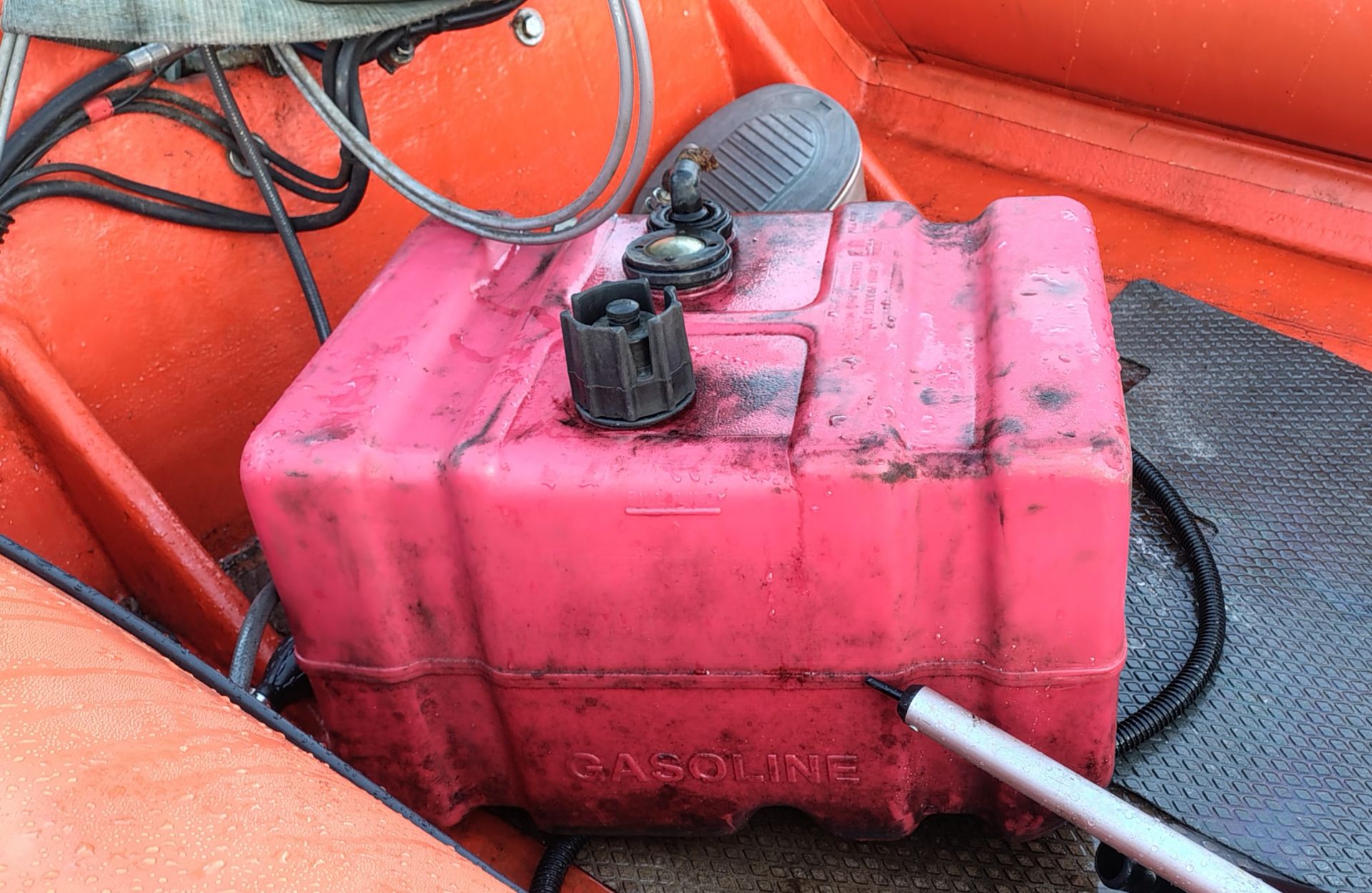 Tornado 5.1 RIB boat with Suzuki DT75 oil injection 2 stroke outboard engine on a trailer - Image 7 of 20