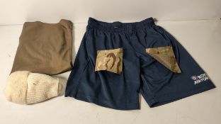 Various types of ex-military clothing - 177kg - may require repair or be as spares