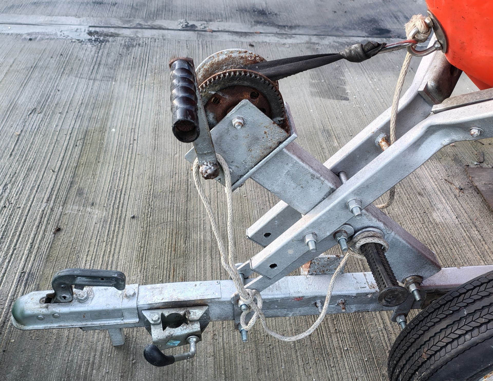 Tornado 5.1 RIB boat with Suzuki DT75 oil injection 2 stroke outboard engine on a trailer - Image 18 of 20