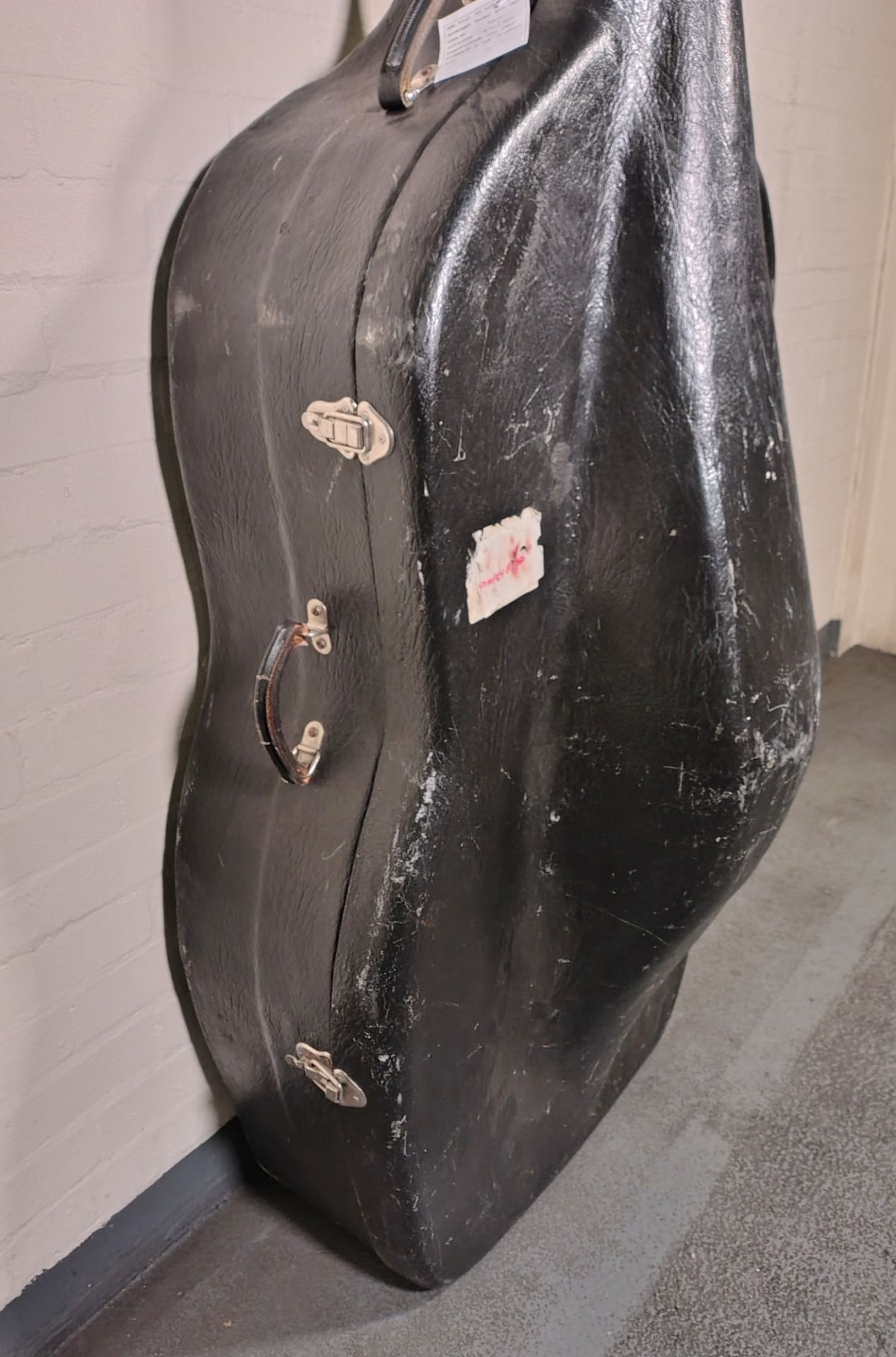 Roderich Paesold S90P 4 string double bass with felt lined hard plastic case - Image 14 of 14