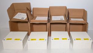 4x Matt:e SP-EVCP-T single phase EV voltage monitoring and protection unit - W 180 x D 100 x H 170mm