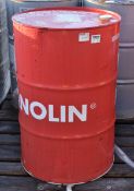 Panolin HLP SYNTH 68 fully synthetic hydraulic fluid - 190kg drum