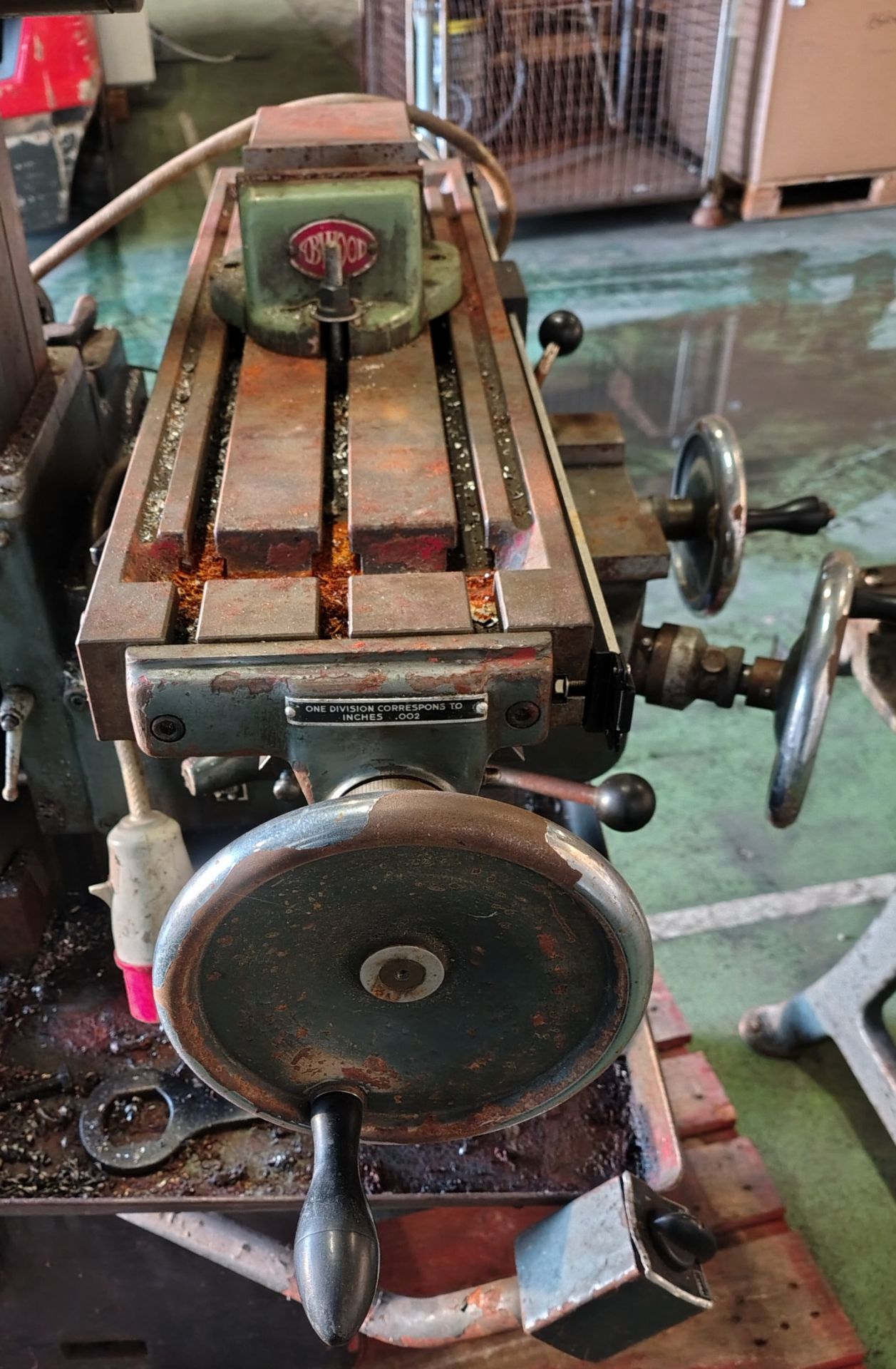 Regiva horizontal & vertical milling machine - 415V - This has been tested and does power up (inform - Image 15 of 16