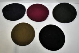 250x British Forces berets - mixed types - mixed sizes