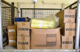 180x various sized Bio-Hazard waste bags
