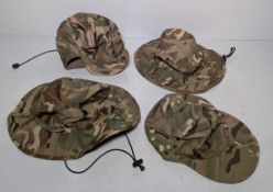 100x British Army MTP mixed hats - cold weather, tropical and combat -mixed sizes