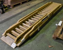 Mauderer-Alutechnik - aid to gap crossing platform - L 1750 x W 630 x H 430mm