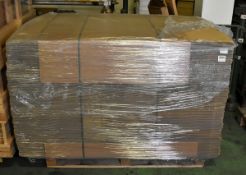 68x cardboard boxes - L 860 x W 600 x H 300mm (approx.)