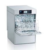 Meiko M-iClean US front loading undercounter glasswasher - SN: 10542790 - W 460 x D 600 x H 700mm