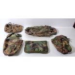 Various types of ex-military DPM accessories - 127kg – may require repair/be incomplete