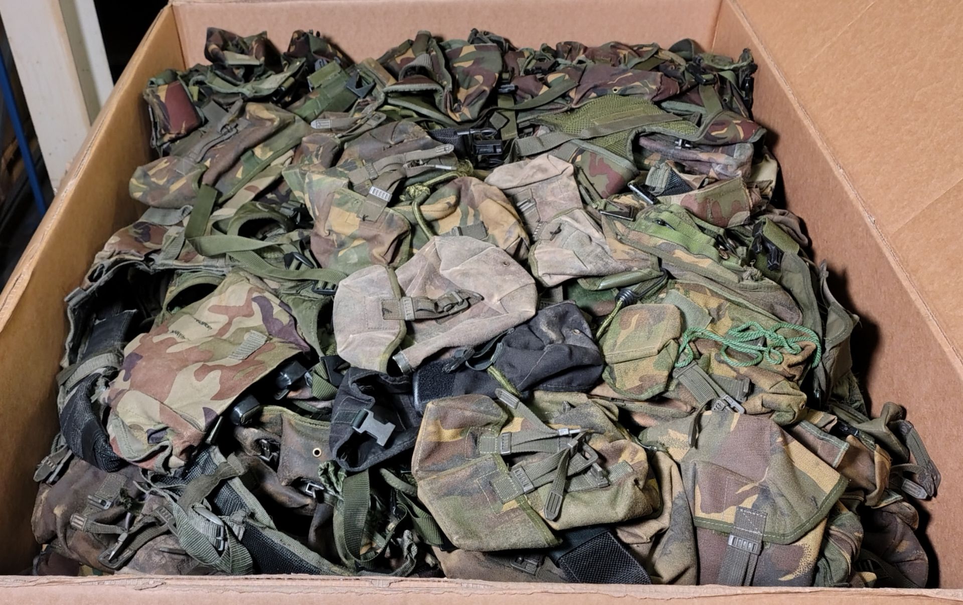 Various types of ex-military DPM accessories - 150kg – may require repair/be incomplete - Image 18 of 18