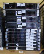11x HP Proliant rack servers - full details in the description