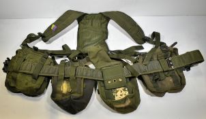 Various types of Olive ex-military accessories - 20kg