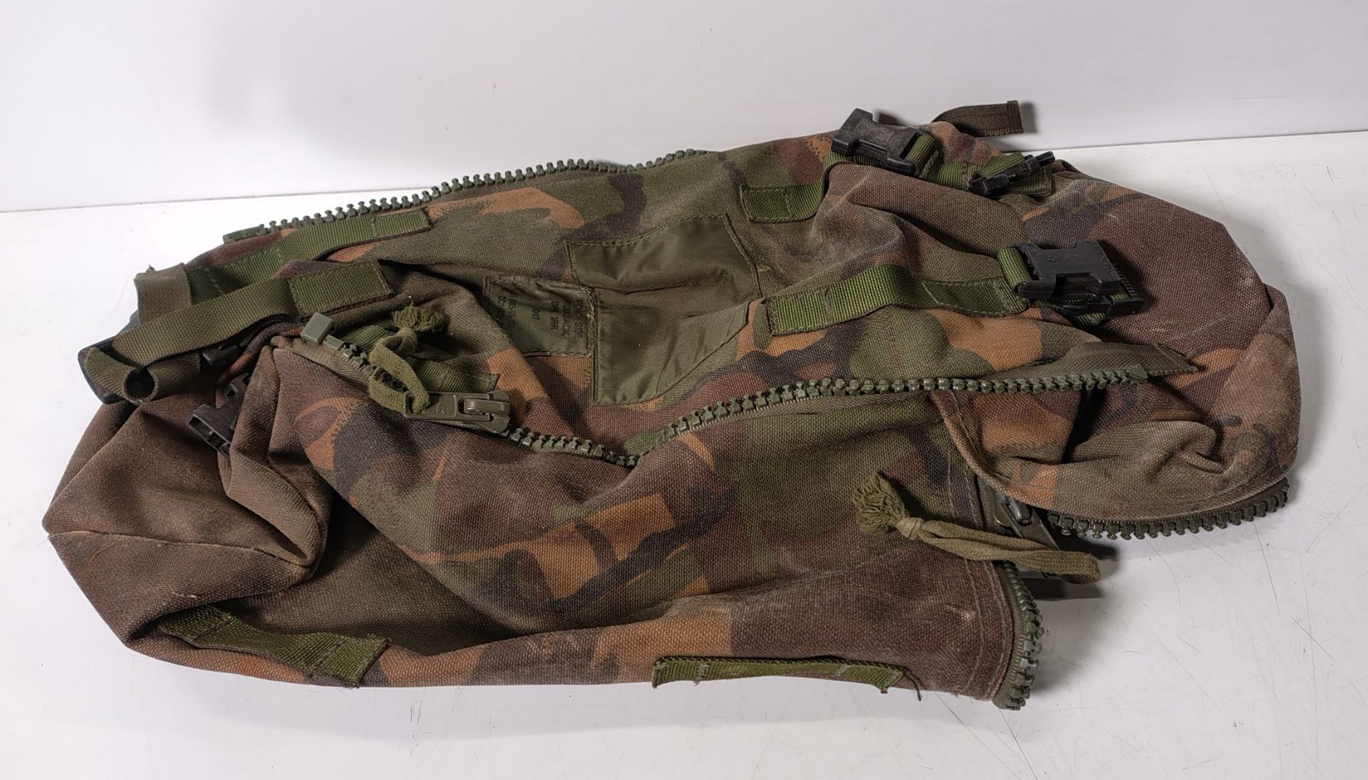 Various types of ex-military DPM accessories - 127kg – may require repair/be incomplete - Image 7 of 20
