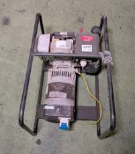 Honda GC160 5.0 petrol powered portable generator - output: 240V - L 630 x W 400 x H 410mm