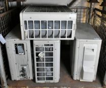 4x Daikin air conditioning outdoor inverter units - UNKNOWN MODEL