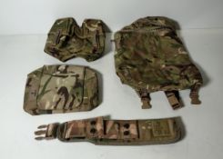Various types of ex-military MTP accessories - 186kg – may require repair or be as spares