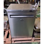 Foster LR150 stainless steel under counter freezer - W 610 x D 640 x H 830mm - 60kg