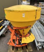 Pronar PS-250 mounted salt/sand spreader - 250L capacity - W 1100 x D 1100 x H 1400mm