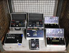 Collection of broadcast and audio equipment - full details in the description