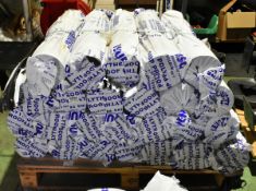 100x rolls of Visqueen 225mm x 30m polythene damp proof course