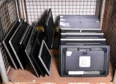 20x computer monitors - HP and Lenovo - mixed sizes & 2x Apple 27 inch cinema display screens
