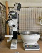 Büchi R114 Rotaevaporador with Büchi V800 vacuum controller and Büchi B480 heating bath