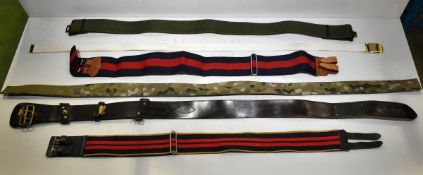 100x British Forces belts - various types and sizes
