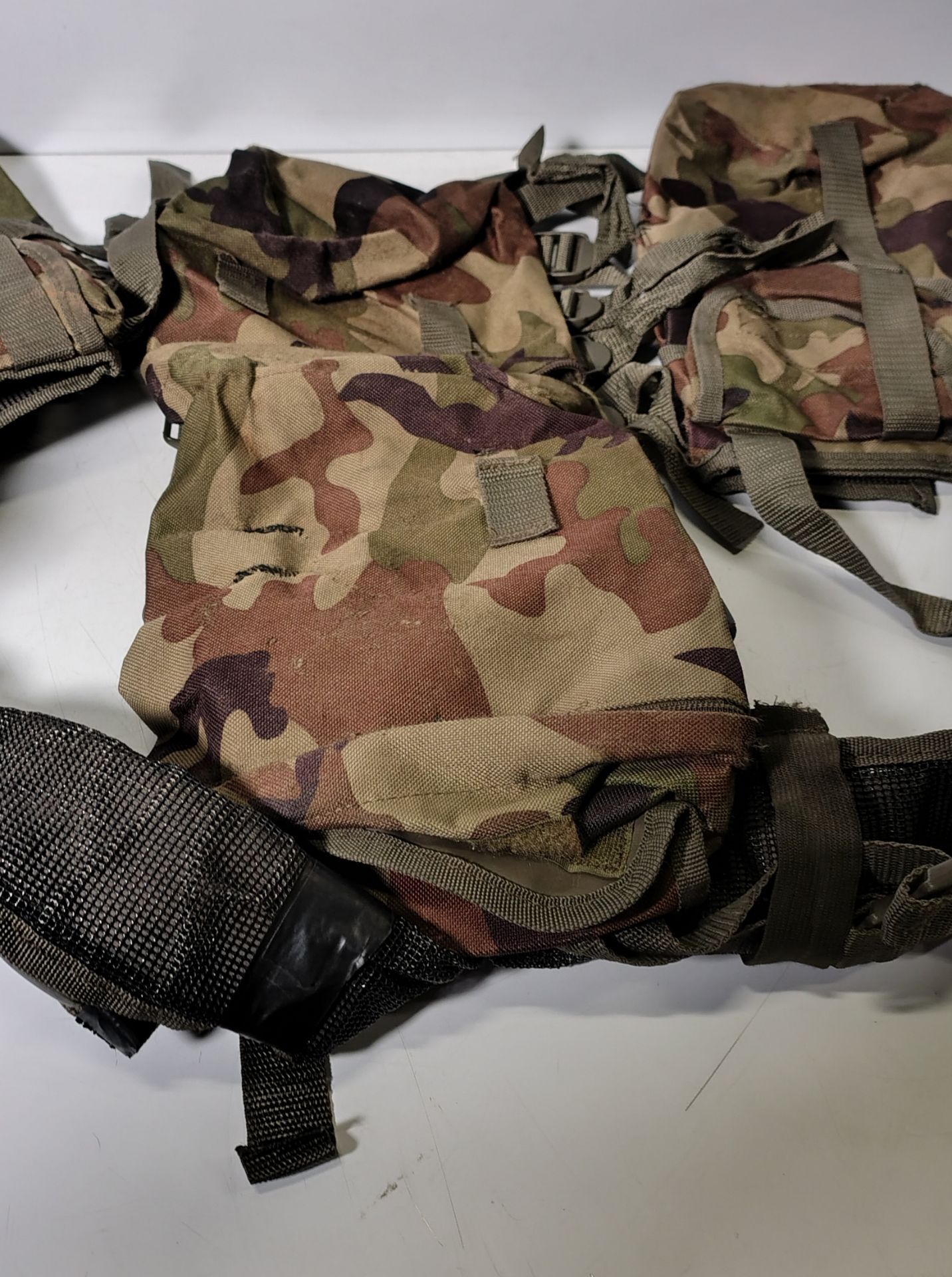 Various types of ex-military DPM accessories - 150kg – may require repair/be incomplete - Image 14 of 18