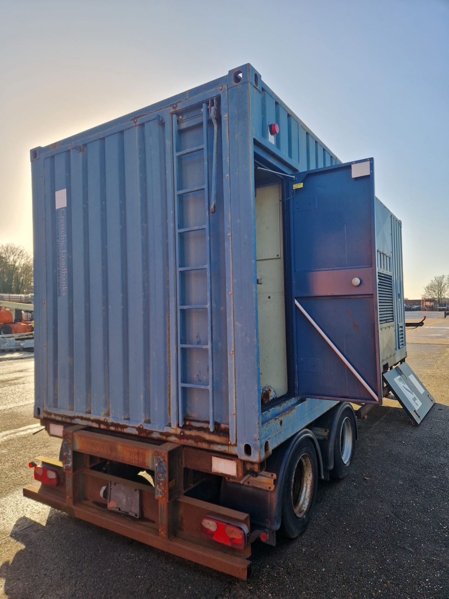 Crestchic Loadbanks 3097kW reactive load bank & twin axle trailer - full details in the desc. - Image 4 of 37