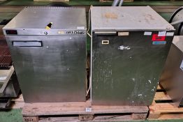 Gram and Williams under counter freezers - full details in the description