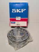 4x SKF 22317 EK spherical roller bearings with tapered bore - OD: 180mm - ID: 85mm - width: 60mm