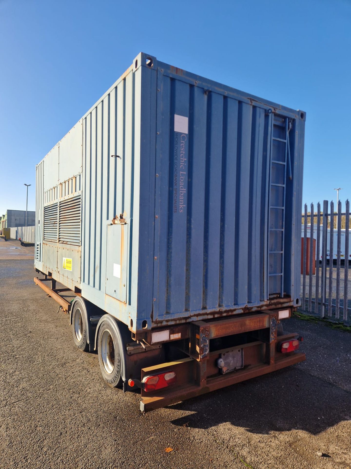 Crestchic Loadbanks 3097kW reactive load bank & twin axle trailer - full details in the desc. - Image 3 of 37