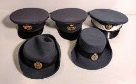 36x British Forces caps - various divisions - mixed sizes