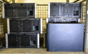 HP ProLiant ML110 G7 4 bay server & 6x HP ProLiant ML350p Gen8 5U servers - NO HARD DRIVES