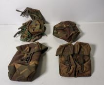 Various types of ex-military DPM accessories - 150kg – may require repair/be incomplete