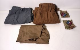 Various types of ex-military clothing - 165kg - may require repair or be as spares