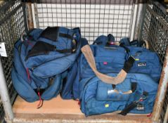 Collection of 8x PortaBrace camera bags - mixed types