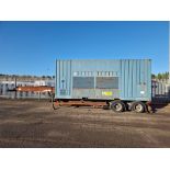 Crestchic Loadbanks 3097kW reactive load bank & twin axle trailer - full details in the desc.