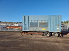 Crestchic Loadbanks 3097kW reactive load bank & twin axle trailer - full details in the desc.