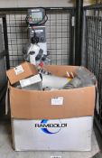 Büchi R200 Rotaevaporador with Büchi V805 vacuum controller and box of accessories